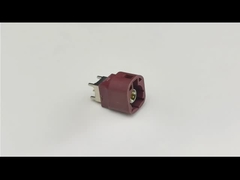 FAKRA HSD Connector สายตรง PCB Mount สําหรับการทําความร้อนที่จอดรถ