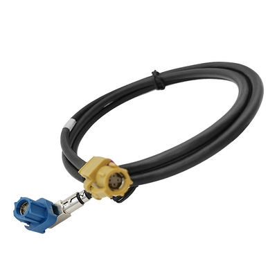 Right Angle HSD LVDS Cable Wiring Harness Code C To K Female Connector