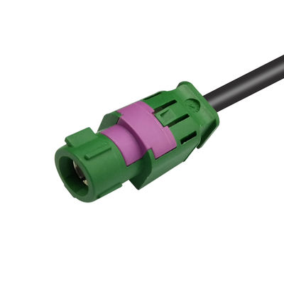 Practical Car LVDS Screen Cable , 12 Pin To 4 Pin E Code Female HSD Extension Cable