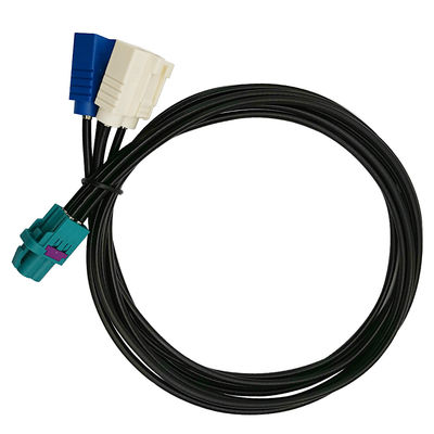 Durable Coax Dual FAKRA Cable B And C Code To 4 Pin Z Code 2 In 1