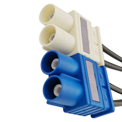 2 In 1 RF MINI FAKRA Coaxial Cable Dual Port Connector To Z Code For RG174