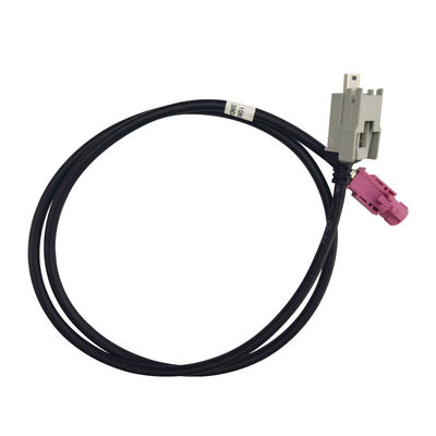 Mini B Plug USB HSD Cable Assembly Data Transfer Extension For Car Audio