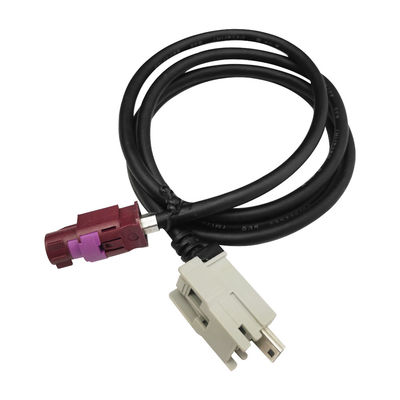 Mini B Plug USB HSD Cable Assembly Data Transfer Extension For Car Audio