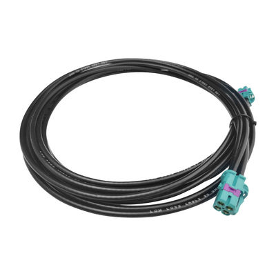 4 Pin Z Code Quad Mini FAKRA Coax Cable For Driver Assistance Systems