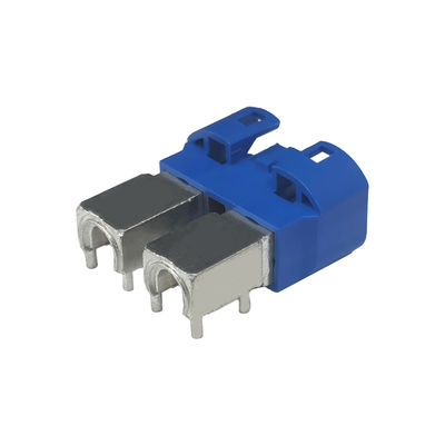 FAKRA HSD Connector 2x4Pin C-Code Twin PCB Board Connector Blue Car Connector