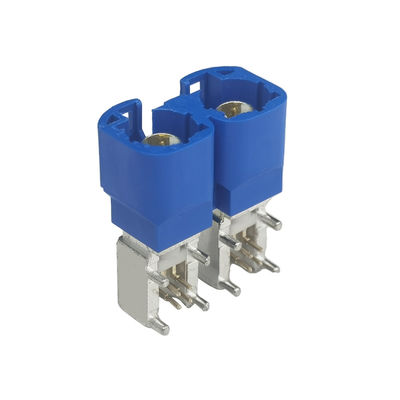 FAKRA HSD Connector 2x4Pin C-Code Twin PCB Board Connector Blue Car Connector