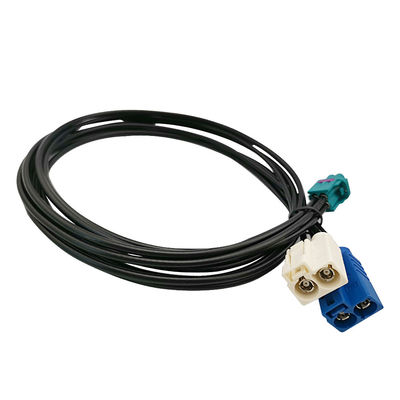 Durable Coax Dual FAKRA Cable B And C Code To 4 Pin Z Code 2 In 1